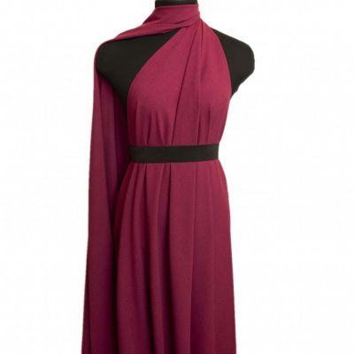 Ткань костюмная габардин "Меланж" 6151А, 172 гр/м2, шир.150см, цвет марсала - купить в Хабаровске. Цена 296.19 руб.