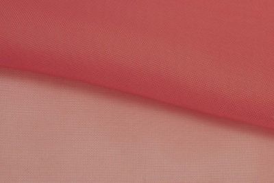 Портьерный капрон 15-1621, 47 гр/м2, шир.300см, цвет т.розовый - купить в Хабаровске. Цена 137.27 руб.