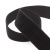 Лента бархатная нейлон, шир.25 мм, (упак. 45,7м), цв.03-черный - купить в Хабаровске. Цена: 800.84 руб.