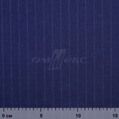 Костюмная ткань "Жаклин", 188 гр/м2, шир. 150 см, цвет тёмно-синий - купить в Хабаровске. Цена 426.49 руб.