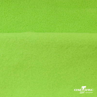 Флис DTY 15-0146, 240 г/м2, шир. 150 см, цвет зеленая свежесть - купить в Хабаровске. Цена 640.46 руб.