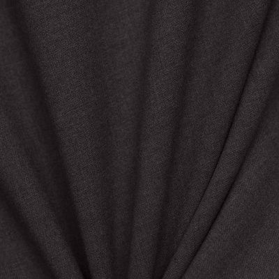 Костюмная ткань с вискозой "Палермо", 255 гр/м2, шир.150см, цвет т.серый - купить в Хабаровске. Цена 584.23 руб.