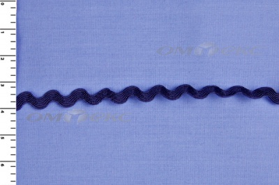 Тесьма плетеная "Вьюнчик"/т.синий - купить в Хабаровске. Цена: 48.03 руб.