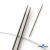 Спицы для вязания металлические d-2.5 мм круговые на тросике 53 см - купить в Хабаровске. Цена: 53.90 руб.