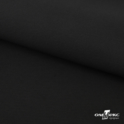 Ткань костюмная "Микела", 96%P 4%S, 255 г/м2 ш.150 см, цв-черный #1 - купить в Хабаровске. Цена 345.40 руб.