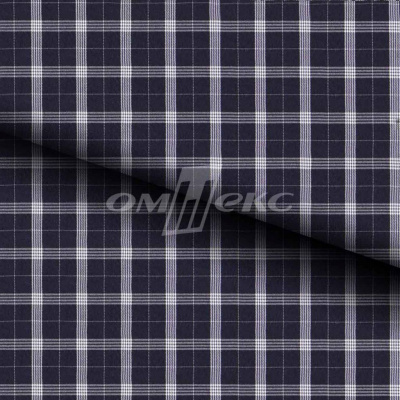 Ткань костюмная клетка 25790 2022, 200 гр/м2, шир.150см, цвет т.синий/бел - купить в Хабаровске. Цена 509.88 руб.