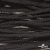 Шнур плетеный d-6 мм круглый, 70% хлопок 30% полиэстер, уп.90+/-1 м, цв.1078-черный - купить в Хабаровске. Цена: 588 руб.