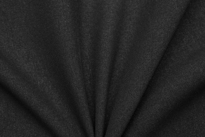 Ткань костюмная 24880 2022, 220 гр/м2, шир.150см, цвет чёрный - купить в Хабаровске. Цена 451 руб.