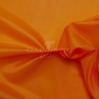 Ткань  подкладочная, Таффета 170Т цвет оранжевый 021С, шир. 150 см - купить в Хабаровске. Цена 43.06 руб.