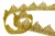 Тесьма металлизированная 8204, шир. 40 мм/уп. 13,7+/-1 м, цвет золото - купить в Хабаровске. Цена: 420.42 руб.