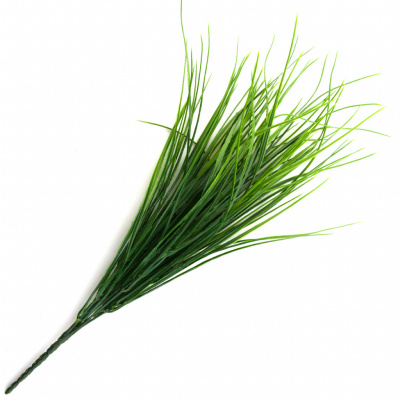 Трава искусственная -4, шт  (осока 50 см/8 см  7 листов)				 - купить в Хабаровске. Цена: 130.73 руб.