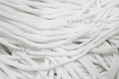 Шнур Т-02 (4с2) мелкое плетение 4мм 100 м белый - купить в Хабаровске. Цена: 2.50 руб.