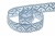Тесьма кружевная 0621-1346А, шир. 13 мм/уп. 20+/-1 м, цвет 132-голубой - купить в Хабаровске. Цена: 569.26 руб.