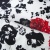 Плательная ткань "Фламенко" 22.1, 80 гр/м2, шир.150 см, принт растительный - купить в Хабаровске. Цена 239.03 руб.