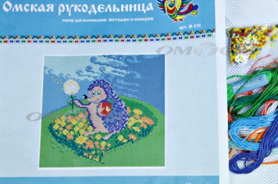 ОМБН-2 Набор для вышивания (бисер+мулине) - купить в Хабаровске. Цена: 197.50 руб.
