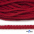 Шнур плетеный d-6 мм, круглый 70% хлопок 30% полиэстер, уп.90+/-1 м, цв.1064-красный - купить в Хабаровске. Цена: 588 руб.