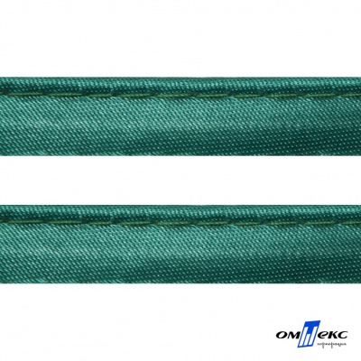 Кант атласный 140, шир. 12 мм (в упак. 65,8 м), цвет т.зелёный - купить в Хабаровске. Цена: 237.16 руб.