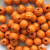 0309-Бусины деревянные "ОмТекс", 16 мм, упак.50+/-3шт, цв.003-оранжевый - купить в Хабаровске. Цена: 62.22 руб.