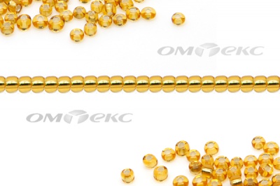 Бисер (SL) 11/0 ( упак.100 гр) цв.22 - золото - купить в Хабаровске. Цена: 53.34 руб.