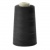 Нитки швейные 100% полиэстер 40/2, (3200 ярд), первый сорт, черные - купить в Хабаровске. Цена: 86.79 руб.