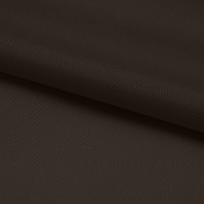 Ткань подкладочная Таффета 19-0712, антист., 54 гр/м2, шир.150см, цвет т.коричневый - купить в Хабаровске. Цена 65.53 руб.