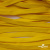 Шнур плетеный (плоский) d-12 мм, (уп.90+/-1м), 100% полиэстер, цв.269 - жёлтый - купить в Хабаровске. Цена: 8.62 руб.