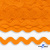 Тесьма вьюнчик 0381-0080, 8 мм/упак.33+/-1м, цвет 9511-оранжевый - купить в Хабаровске. Цена: 107.26 руб.