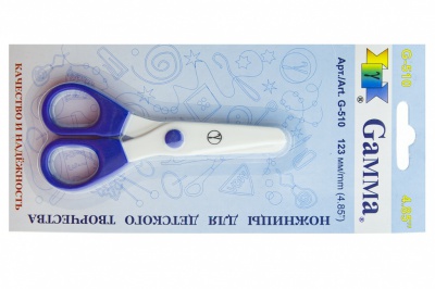 Ножницы G-510 детские 123 мм - купить в Хабаровске. Цена: 137.45 руб.