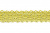 Тесьма кружевная 0621-1567, шир. 15 мм/уп. 20+/-1 м, цвет 017-жёлтый - купить в Хабаровске. Цена: 466.97 руб.