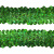 Тесьма с пайетками D4, шир. 30 мм/уп. 25+/-1 м, цвет зелёный - купить в Хабаровске. Цена: 1 087.39 руб.