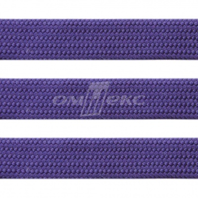 Шнур 15мм плоский (100+/-1м) №10 фиолетовый - купить в Хабаровске. Цена: 10.21 руб.