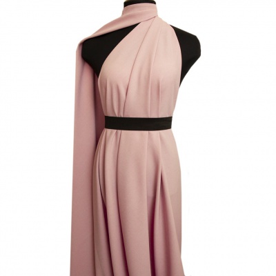 Ткань костюмная габардин "Меланж" 6116А, 172 гр/м2, шир.150см, цвет розовая пудра - купить в Хабаровске. Цена 299.21 руб.