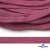Шнур плетеный d-8 мм плоский, 70% хлопок 30% полиэстер, уп.85+/-1 м, цв.1029-розовый - купить в Хабаровске. Цена: 735 руб.