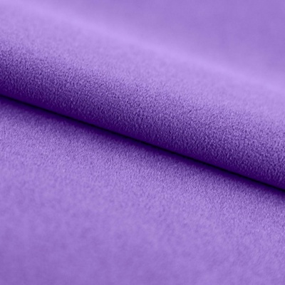 Креп стрейч Амузен 17-3323, 85 гр/м2, шир.150см, цвет фиолетовый - купить в Хабаровске. Цена 196.05 руб.