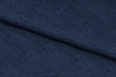 Ткань джинсовая №96, 160 гр/м2, шир.148см, цвет синий - купить в Хабаровске. Цена 350.42 руб.