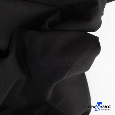 Ткань костюмная "Фабио" 80% P, 16% R, 4% S, 245 г/м2, шир.150 см, цв-черный #1 - купить в Хабаровске. Цена 474.97 руб.