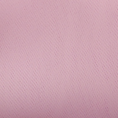 Фатин матовый 16-12, 12 гр/м2, шир.300см, цвет нежно-розовый - купить в Хабаровске. Цена 96.31 руб.