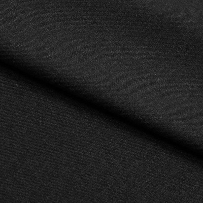 Ткань костюмная 22476 2002, 181 гр/м2, шир.150см, цвет чёрный - купить в Хабаровске. Цена 350.98 руб.
