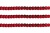 Пайетки "ОмТекс" на нитях, SILVER-BASE, 6 мм С / упак.73+/-1м, цв. 3 - красный - купить в Хабаровске. Цена: 468.37 руб.