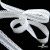 Резинка бельевая ажурная #6185, шир.16 мм, цв.белый - купить в Хабаровске. Цена: 13.72 руб.