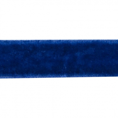 Лента бархатная нейлон, шир.12 мм, (упак. 45,7м), цв.74-василек - купить в Хабаровске. Цена: 392 руб.