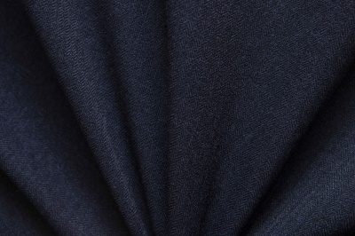 Ткань костюмная 25388 2009, 207 гр/м2, шир.150см, цвет т.синий - купить в Хабаровске. Цена 353.07 руб.