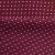 Креп стрейч Амузен, 85 г/м2, 19-2024 (темный рубин)/белый мелкий горох, шир.150 см - купить в Хабаровске. Цена 220.50 руб.