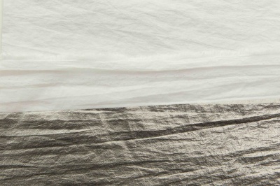 Текстильный материал "Диско"#1805 с покрытием РЕТ, 40гр/м2, 100% полиэстер, цв.6-тем.серебро - купить в Хабаровске. Цена 412.36 руб.