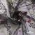 Сетка с вышивкой "Мадрид" 135 г/м2, 100% нейлон, ширина 130 см, Цвет 4/Черный - купить в Хабаровске. Цена 980 руб.