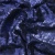 Сетка с пайетками №13, 188 гр/м2, шир.140см, цвет синий - купить в Хабаровске. Цена 433.60 руб.