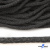 Шнур плетеный d-6 мм круглый, 70% хлопок 30% полиэстер, уп.90+/-1 м, цв.1088-т.серый - купить в Хабаровске. Цена: 588 руб.