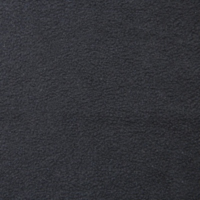 Флис DTY, 130 г/м2, шир. 150 см, цвет чёрный - купить в Хабаровске. Цена 694.22 руб.