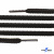 Шнурки #106-09, круглые 130 см, цв.чёрный - купить в Хабаровске. Цена: 21.92 руб.