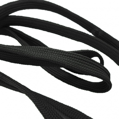Шнурки т.5 110 см черный - купить в Хабаровске. Цена: 23.25 руб.